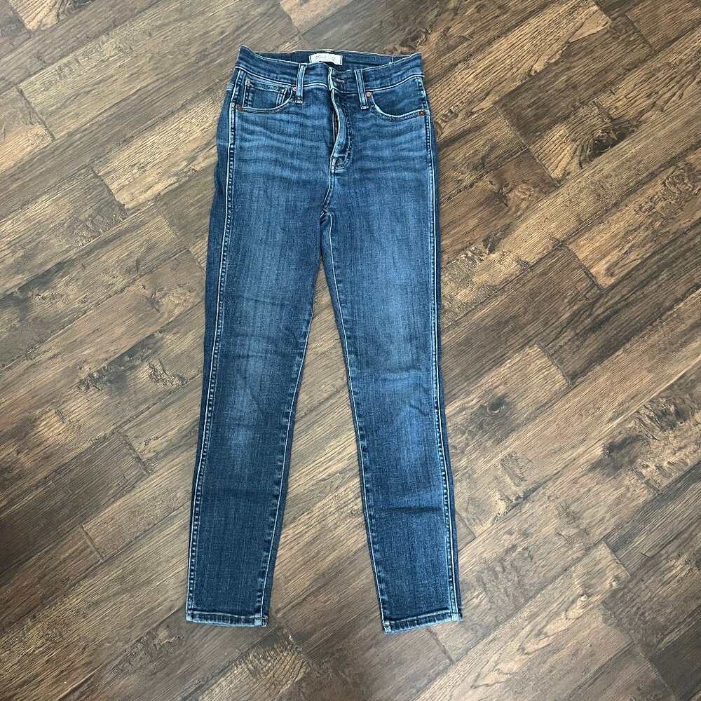 Madewell 10” High Rise Skinny Jeans Womens Size 26 MB968